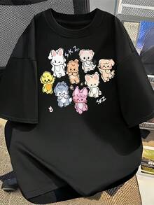 Kpop  Skzoo Shirt,  Skzoo Member Merch Sweatshirt,  Concert Dominate World Tour 2025 Shirt, Kpop Gift For Stay Shirt - màu đen - Xem 1