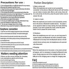无线蓝牙5.3耳机 Type-C 透明高保真耳机 LED电量数字显示立体声耳机 - 彩色 - 查看 9