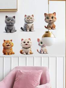 1PC- Wallpaper -Decorations Home Office Self-Adhesive Wallpaper Removable Wall Stickers For Wall Decor Living Room, Living Room Decor, Bathroom Window Toilet Stickers –Wall Decor For Dining Room Kitchen Wall Art Bedroom Decor Decor - Multicolor - View 5