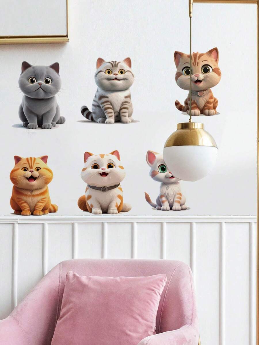 1PC- Wallpaper -Decorations Home Office Self-Adhesive Wallpaper Removable Wall Stickers For Wall Decor Living Room, Living Room Decor, Bathroom Window Toilet Stickers –Wall Decor For Dining Room Kitchen Wall Art Bedroom Decor Decor - Multicolor - View 1