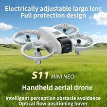 Remote Control Drone With Lighting, HD Camera, Aerial Photography Functions, Equipped With Smart Obstacle Avoidance, Optical Flow Hovering And Other Features, Quadcopter - Multicolor - View 8