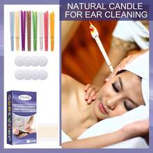 1 Set,Aromatherapy Ear Candles, Deeply Clean Earwax From The Ears, Provide Ear Care, Relax The Body And Mind, And Massage The Ears. Multi-Color Ear Candle Set With Ear Plugs - 彩色 - 查看 4