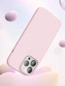 1个液态硅胶磁吸手机壳，兼容Magsafe无线充电，兼容 17 Pro Max、16、16 Pro、Air 16、15 Plus、14、13、12等智能手机。送给亲戚、朋友和同学的最佳礼物。 - 淺粉色 - 查看 5