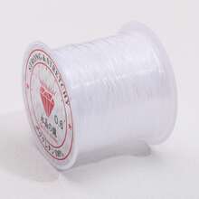 Dây xâu hạt 0.2-0.8mm, dây nylon trong suốt không co giãn, nguyên liệu làm trang sức bán sỉ - # - Xem 11