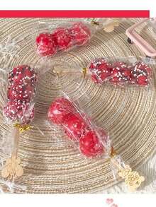 1pc Random Lifelike Candy Apple Squeeze Toy, Creative Stress Relief Toy, Perfect Gift For Holidays, Birthdays, Christmas, Parties - Multicolor - View 5