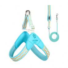 Spring New Dog Harness With Leash, Anti-Pull Dog Chest Harness With Breathable Padding And Escape-Proof Design, Quick Adjust For Dog Training And Walking, Pet Supplies, Pet Outdoor Leash Set - Multicolor - View 10