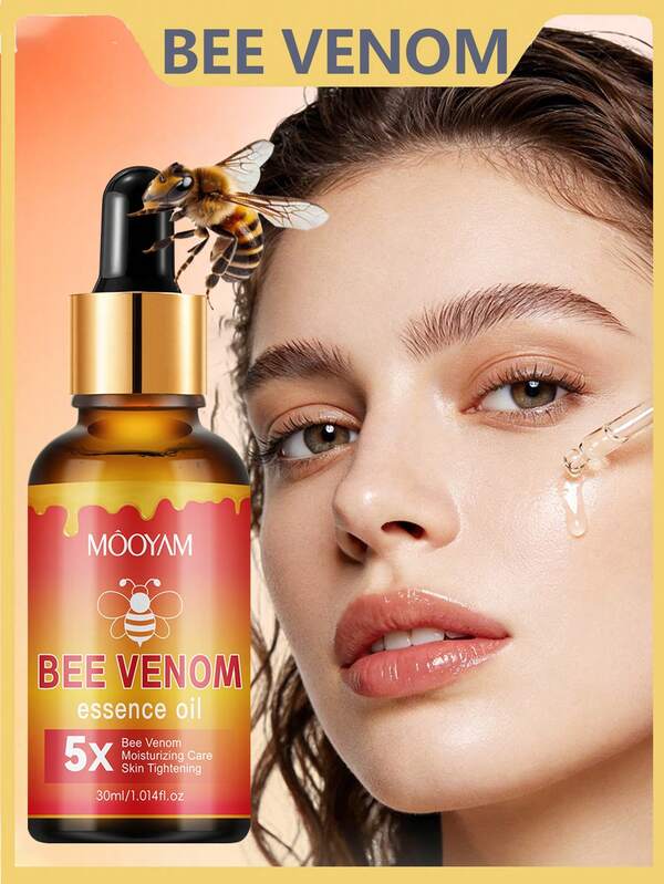 30 ml Huile d'essence d'abeille, hydratante, éclaircissante, raffermissante, réduction des rides, anti-âge, revitalisante