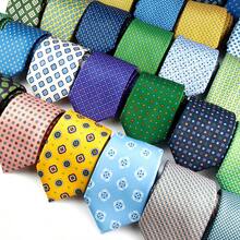 Exclusive Design Luxury Men's Digital Print Tie - Navy Blue With White And Beige Geometric Pattern, Super Fine Fiber, Woven Texture, Suitable For Thanksgiving, Father's Day And Campus Events - Multicolor - View 9