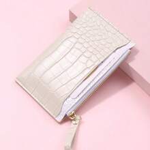 Kids Casual Zipper Coin Purse - Apricot - View 5