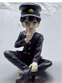 1pc Anime Jibaku Shounen Hanako-Kun Sitting Hanako-Kun Ramen Pressure Cooker Desktop Model Figurine, Collectible Gift For Friends And Holidays - Multicolor - View 8