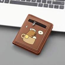 Women Wallet & Check Holder - Coffee Brown-01 - View 3