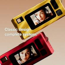 1080P Mini Keychain Camera - 0.96In HD Screen, 8Mp Retro SLR Design, 160° Wide Angle, Anti-Lost Rope , Rechargeable Portable DV Camcorder For Adult/Teens/Outdoor Tourism - Multicolor - View 10