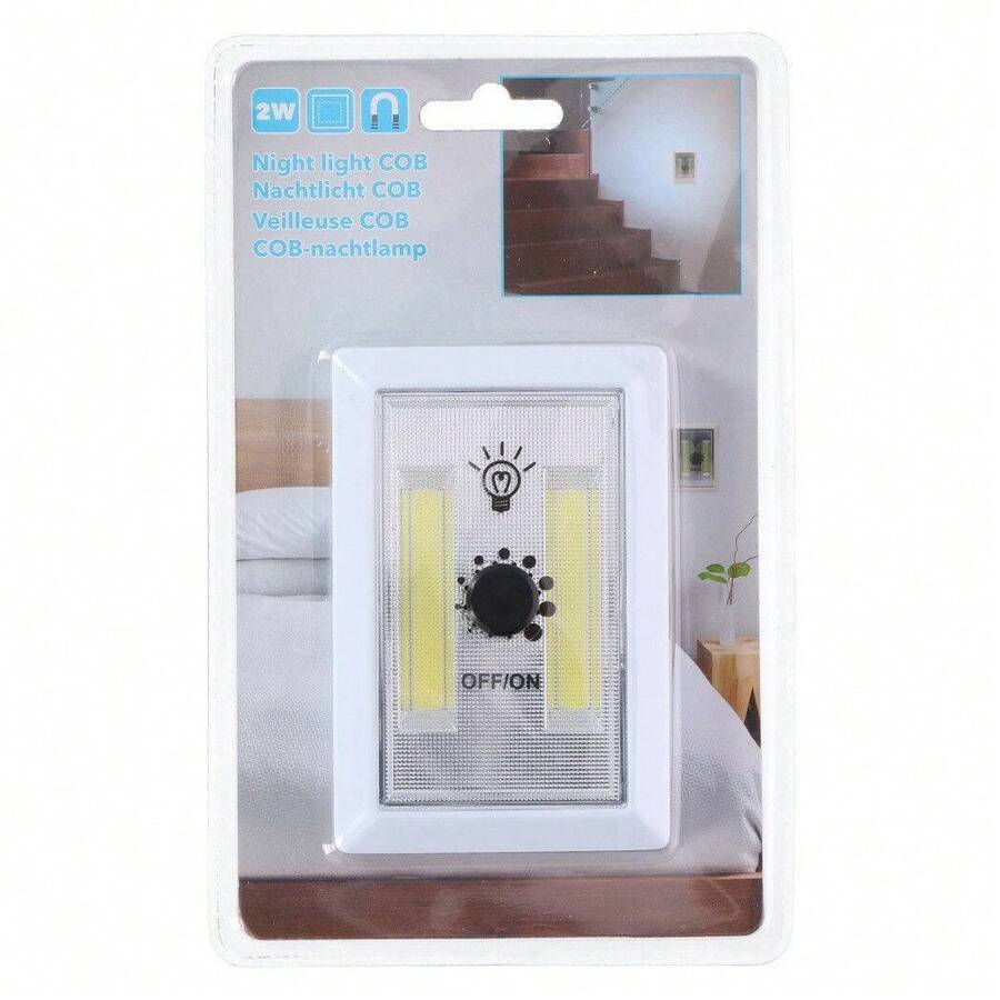 OISE ART STORE Notturna 2xcob 2 W Da Notte Buio  Interruttore Regolabile - - Multicolore - Visualizzare 1