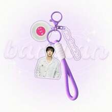 B/T/S – , J-HOPE, JIMIN, V, JIN, RM, Acrylic Keychain Backpack Hanger. - Multicolor - View 3