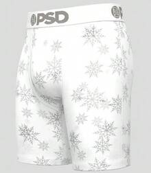 PSD Men's Xmas Modal Boxer Brief 3 Pack -  Undewear - Men's Underwear - Men Underwear - Mens Underwear - Red - View 2