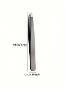 High Precision Eyebrow Tweezers, Stainless Steel Straight/Slant Tip Eyebrow Grooming Tweezers, Suitable For Leg Hair, Arm Hair, Peach Fuzz, Eyebrows, Blackheads And Pimples, Reusable Makeup Tool - Multicolor - View 7