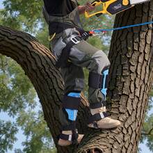Tree Climbing Spikes, Height-Adjustable Tree Climbing Gear With Straps & Padding Cushion, 350 Lbs Load Capacity, Heavy Duty Steel Climb Spurs Arborist Equipment For Fruit Picking Hunting - Full Protection Steel Without Rope - View 9