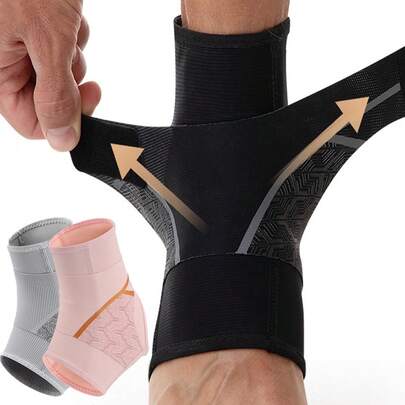 1pc Ankle Brace & Elastic Supports For Men & Women, Ankle Support Ankle Compression SleeveAchilles Tendonitis Wrap