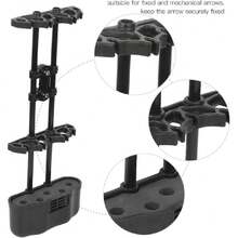 Carcaj de Ballesta, Carcaj de de 5 Flechas, Soporte de Compuesto para Tiro con Soporte de Flecha para Caza, Se Adapta a Todos los Tamaños de Flecha,40992628 - Multicolor - Ver 6