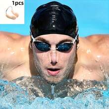 1pc Stay Focused On Your Stroke And Protect Your Airways With Our Ergonomic Anti-Choking Nose Clip, Designed To Prevent Water From Entering During Swimming, Diving, Or Water Sports. - Multicolor - View 4