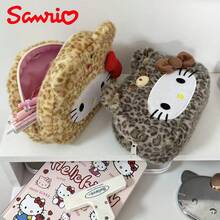 1pc Sanrio Style Leopard Cat Shaped Large Capacity Pencil Case, Makeup Bag, Student Stationery Box, Storage Box, Birthday Back To School Gift (No Clip) - Multicolor - View 12