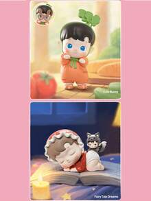 HACIPUPU "My Little World" Series Collectible Statue, HACIPUPU Figure Model Toy Blind Box, Exquisite Decorative Ornament, Display Case Collectible, Theme Party Decoration, Birthday And Christmas Gift - Multicolor - View 6