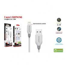OISE ART STORE Cavo Ricarica Dati  Ipad Ipod Lightning Usb Alta Velocita 1mt 2.1a F-ip024 - - Multicolore - Visualizzare 3