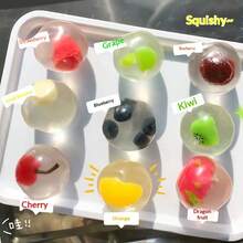 1pc 2026 New Fruit Mochi Series Soft Putty Squishies - Perfect Gift For Birthday, Holiday, Christmas - Multicolor - View 3