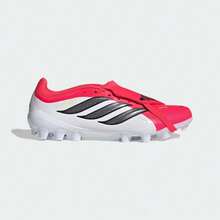 Adidas Unisex Predator League FT 2G/3G AG Football/Soccer Shoes, Low-Top JS0344 - Red and White - View 1