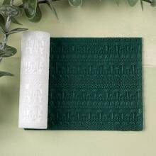 1 PC Retro Coconut Tree Elephant Pattern Polymer Clay Texture Roller, Polymer Clay Earring Making Roller - Very Suitable For Making Polymer Clay Texture Sheets - GL248 - View 2