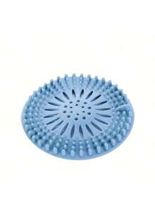 1pcs Silicone Shower Drain Hair Catcher, Anti-Clog Sink Strainer, Deodorizing Drain Filter, Kitchen Sink Hair Stopper, Prevent Sewer Clogs - 1pcs - 查看 6
