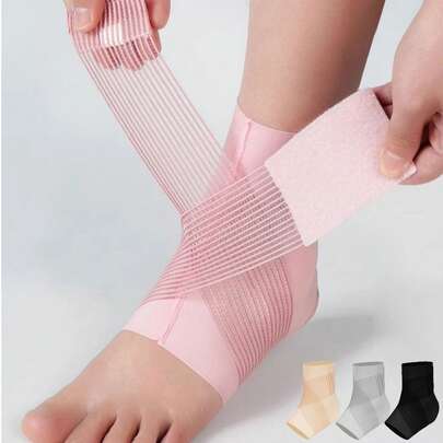 Unisex Ultra-Thin Ankle Compression Sleeve With Wrap-Around Ankle Support, Suitable For Sports, Yoga, Ankle Protection