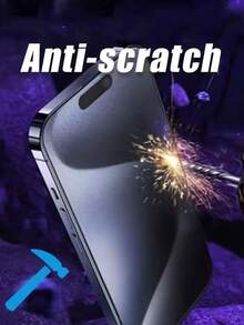 3Pcs Matte Privacy Screen Protector Compatible With Iphone 17 Pro Max 6.9-Inch Soft Film, Non Glass, Full Coverage Anti-Peeping Anti Spy Anti Glare Ceramic Film, Anti-Fingerprint, Case Friendly Compatible With IPhone 17 Pro Max 17 Air 16 Pro Max/16 Pro/16 Plus/16/15 Pro Max/14 Pro Max/13 Mini/12/11/XS MAX/XR/8+/7 Plus - Black - View 7