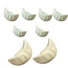 1pc/2pcs/4pcs Ceramic Dumpling Chopstick Rest, Elegant Chopstick Holder, Cutlery Rack, Suitable For Home, Restaurant, Kitchen And Party (White) - White - View 16