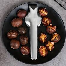 1pc Chestnut Claw Opener, Nut Shell Cracker, Nut Cutter, Slicer, Small Kitchen Tool - Multicolor - View 4