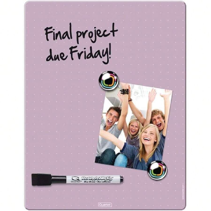 P4693 Pizarrón Magnético Borrado en Seco Sin Marco, Modular, 21.6 x 28 cm,40993731 - A - Ver 1