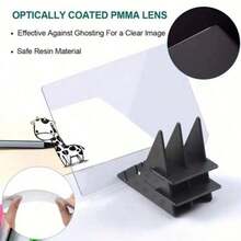 1pc Optical Tracing Acrylic Board, Instantly Become A Painting Master, Easy To Learn Drawing, Portable Optical Drawing Board, Image Tracing Board, Drawing Projection Board, Transparent Optical Acrylic Drawing Tracing Board, Art Tool, Artist Supplies, Holiday Gift, Back To School, School Supplies - Black - View 4