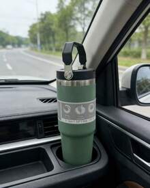 Termo Portátil Acero Inoxidable 30oz Con Fría/caliente,Perfecto para bebidas calientes y frías, ideal para viajes y uso al aire libre - Gran regalo para el Día de San Valentín y para volver a la escuela - verde menta - Ver 9