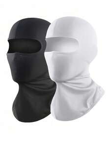 1/Multi-Pack Unisex Balaclava Hat, Neck Gaiter Face Mask, Sun Protection Headwear, Suitable For Cycling, Hiking, Party, Skiing, Etc. - Multicolor - View 10