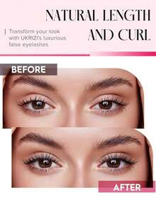 5 Pairs Eyelash Extensions Thick Curly Crossed Fishbone False Eyelashes, Natural & Soft, 3D Fluffy Effect, Eyelash Extension, DIY Home Use, Suitable For Parties, Weddings, All Occasions - Natural Lashes - View 7