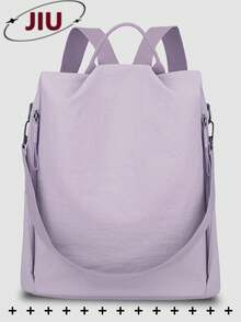 Foldable Anti-Theft Nylon Backpack, Women's Wallet, Multifunctional Fashion Everyday Bag, Lightweight Travel Bag With Multiple Pockets, Large Capacity Minimalist Backpack, Convenient Backpack, Suitable For Students, Nurses, Teachers, Business Professionals, Travel, Commuting, Shopping, Office, Dating, Hiking, Training, Work, Birthday Gift, Holiday Gift, Backpack - Multicolor - View 17