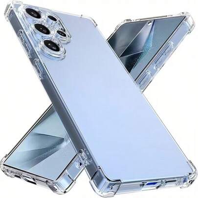 Transparent Anti-Fall Phone Case, Suitable For Galaxy A17/A07/S25 FE, Redmi 10C/12C/13C/14C, Pixel 10 Pro/ Pixel 10 And Other Phones. Galaxy Phone Case, Redmi Phone Case, Phone Case. It Is A Phone Case, Phone Cover, Phone Jacket, Transparent Phone Case, Minimalist Phone Case, Solid Color Phone Case, Transparent TPU Shock-Proof Phone Case (Military-Grade Protection), Thin And Light Phone Cover And Phone Case.