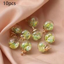 Creative Fruit Strawberry Pineapple Watermelon Colorful Drifting Bottle Glass Bottle Pendant Wishing Bottle DIY Pendant - Multicolor - View 28