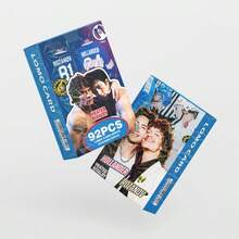 92张电视剧明星照片卡、剪贴簿贴纸、LOMO卡、礼品卡、粉丝应援照片贴纸批发、LOMO卡、双面卡、盒装收藏卡/贺卡/书签、LOMO卡贴纸套装、粉丝必备收藏品 - 彩色 - 查看 5