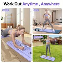 Home-Gym Transformation: The Agilithor 10-In-1 Smart Pilates Board – Your Complete Studio For Abs, Back, Arms & Legs - 粉色 - 查看 7