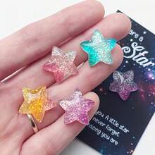 1/3/5 Sets Inspirational Gift Set With Stars Inspirational Cards - "You Are A Star Continues To Shine" , Lucky Card Inspirational Inspirational Gift, Lucky Charm Souvenir Family And Friends Gift, Perfect Gift For The Holiday - Multicolor - View 5