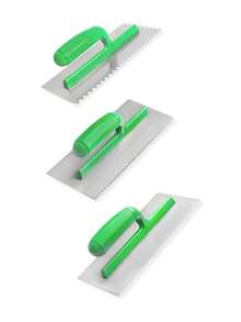 Kit Llana Para Albañil 11 Pulgada Profesional Mango Plastico Herramientas De Construccion - A - Ver 8