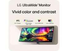 LG 34U530A-W 34-Inch UltraWide WFHD (2560 X 1080) IPS Wide Computer Monitor, 100Hz, VESA DisplayHDR 400, HDMI, DisplayPort, USB Type-C, Tilt/Height/Swivel Stand, White - View 7