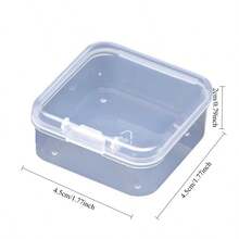 15个装透明塑料旅行收纳盒，适用于珠子、亮片和珠宝首饰 - 便携多功能小物件收纳盒 - 15件 - 查看 2