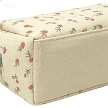 1 Peça Estojo de Lápis Floral Minimalista, Estilo Fofo e Fresco, Bolsa Cosmética de Alta Qualidade, Bolsa de Armazenamento de Papelaria de Grande Capacidade, Adequada para Estudantes - Floral - Visão 4